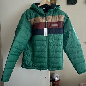 Outerknown men’s down jacket reversible